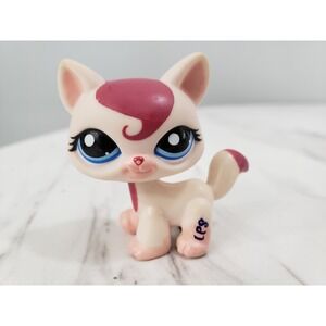 Littlest Pet Shop LPS # 1679 Walking Short Hair Cat Halloween Tube